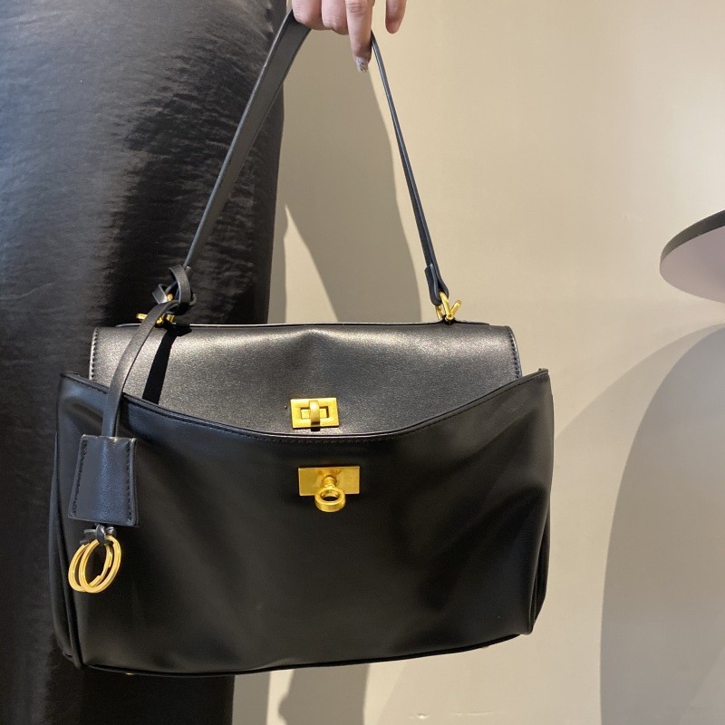 Women Bags On Sale - กระเป๋าโท้ทหนังแท้ขนาดใหญ่สำหรับผู้หญิง ดีไซน์ทันสมัย หรูหรา เหมาะสำหรับสะพายไหล่ ใช้ในชีวิตประจำวัน หรือเดินทางไปทำงาน