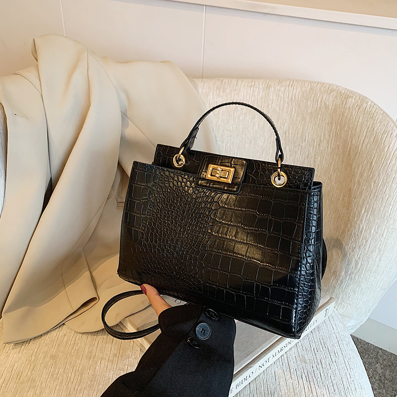 กระเป๋าถือลายหนังจระเข้สำหรับผ - Women Hand Bags For Office บทวิจารณ์และราคา