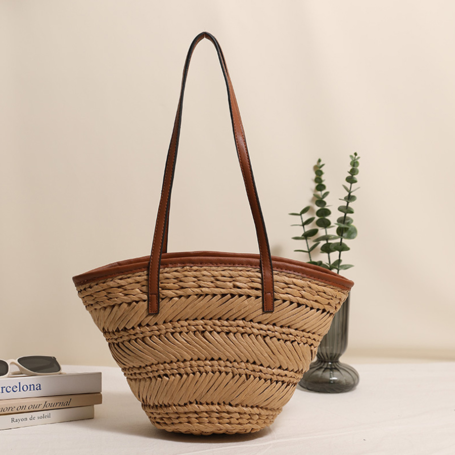กระเป๋าสานทรงตะกร้าสำหรับฤดูร้ - Women'S Raffia Bags บทวิจารณ์และราคา
