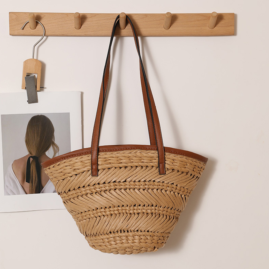กระเป๋าสานทรงตะกร้าสำหรับฤดูร้ - Women'S Raffia Bags บทวิจารณ์และราคา