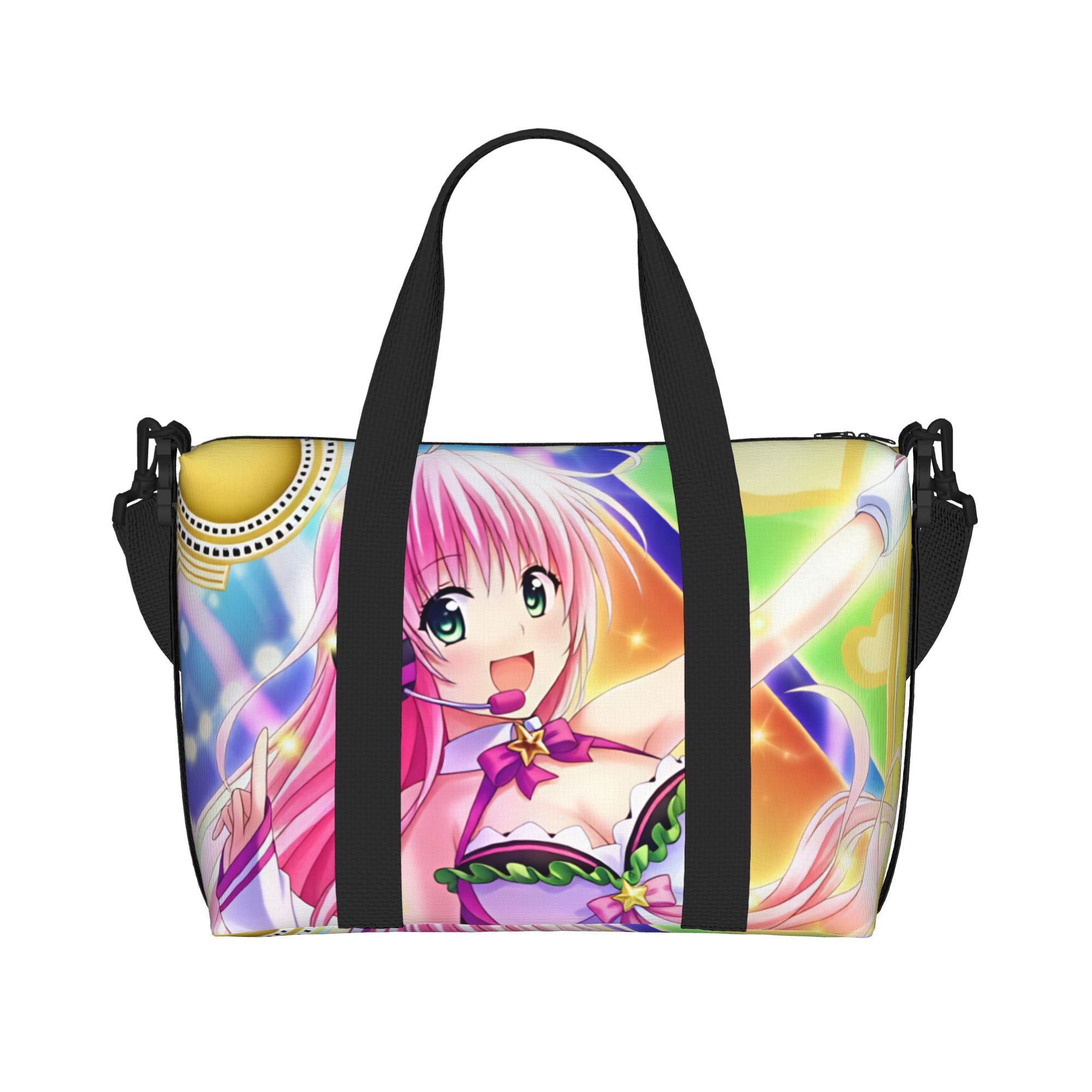 กระเป๋าโท้ทช้อปปิ้งลายอนิเมะ L - Women Bags Ru บทวิจารณ์และราคา