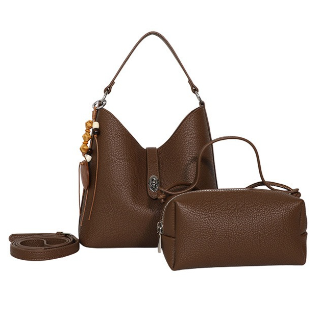 กระเป๋าถือวินเทจทรงถังแบบคอมโพ - Women'S Bags Handbags บทวิจารณ์และราคา