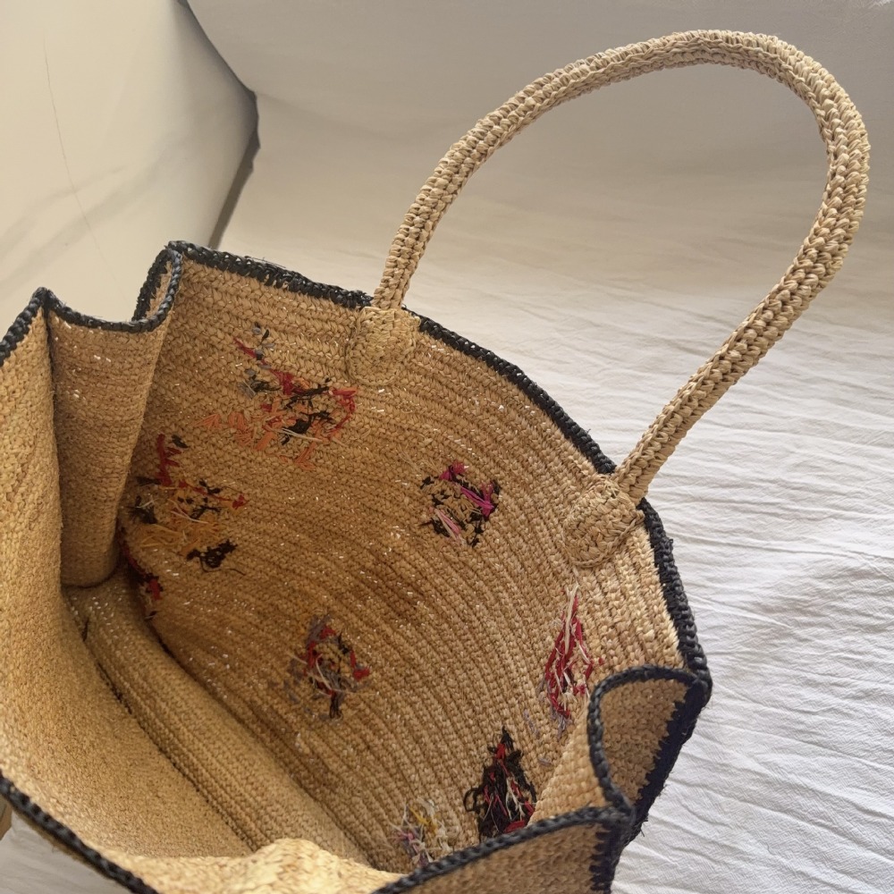 กระเป๋าสะพายไหล่ทอจากเส้นใยราฟ - Women'S Raffia Bags บทวิจารณ์และราคา