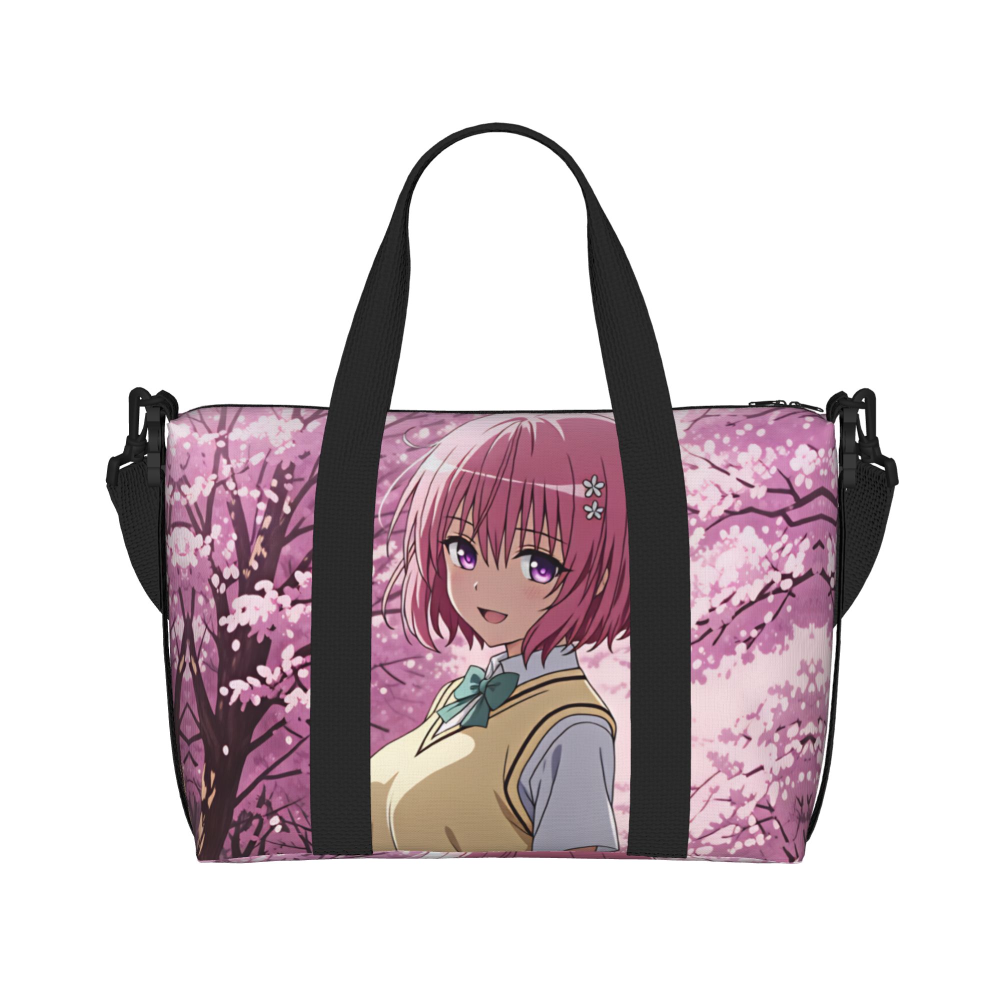 กระเป๋าโท้ทชายหาดลายอนิเมะ Mom - Women Bags Ru บทวิจารณ์และราคา